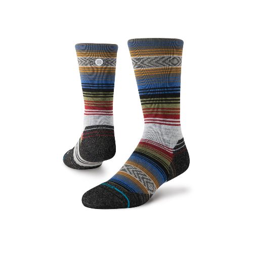 Medias Stance Light Wool Crew - Negro/Rojo — La Isla / RACKS LTDA