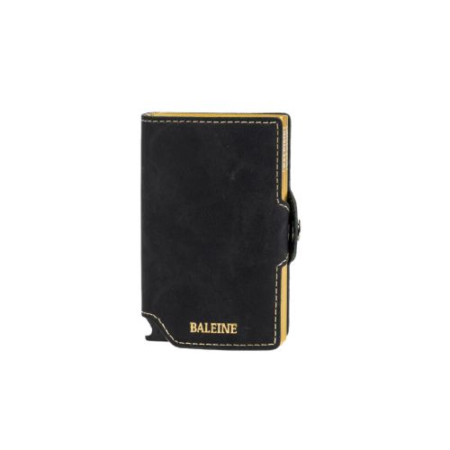 Billetera Baleine Double Kansas Golden Black — La Isla / RACKS LTDA