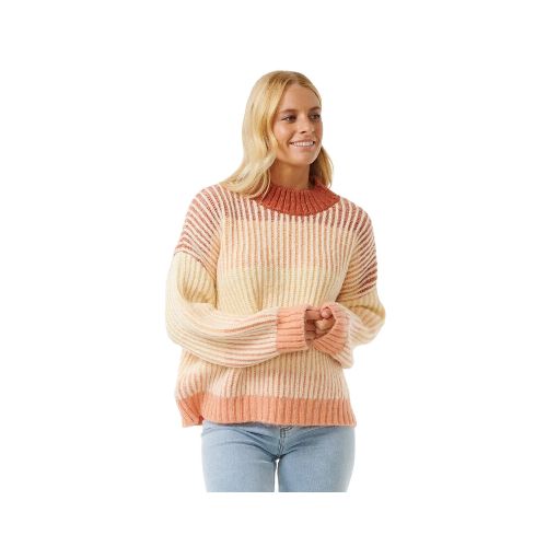 Buzo Rip Curl Soleil Rib Knit Crew - Rosa — La Isla / RACKS LTDA