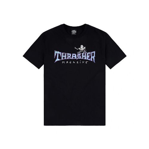 Remera Thrasher Gonz Thumbs Up - Negro — La Isla / RACKS LTDA