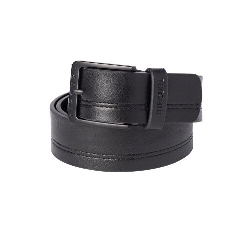 Cinto Rip Curl Double Stitch Pu Belt- Negro — La Isla / RACKS LTDA