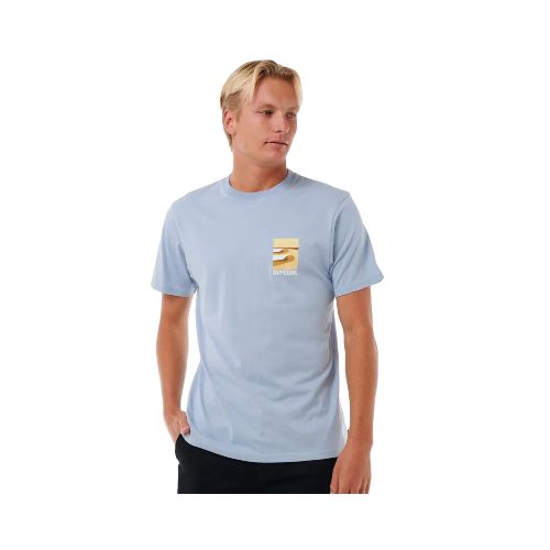 Remera Rip Curl Surf Revival Lined Up Tee — La Isla / RACKS LTDA