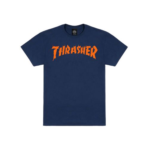 Remera Thrasher Burn It Down - Azul — La Isla / RACKS LTDA