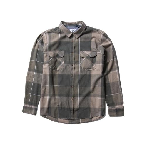 Camisa Vissla Central Coast Eco Flannel Verde — La Isla / RACKS LTDA