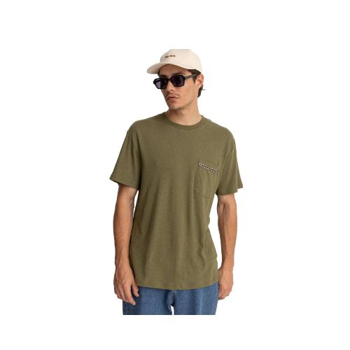 Remera Mc Rhythm Linen Ss T-Shirt - Verde — La Isla / RACKS LTDA