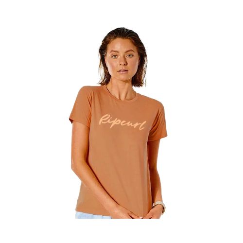 Remera MC Rip Curl Script Standard Tee - Naranja — La Isla / RACKS LTDA