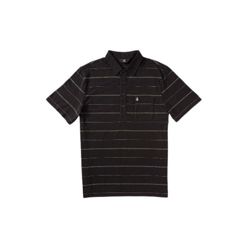 Remera Volcom Polo - Negro — La Isla / RACKS LTDA