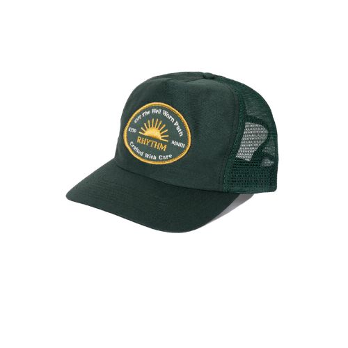 Gorro Rhythm Worn Path Trucker Cap - Verde — La Isla / RACKS LTDA