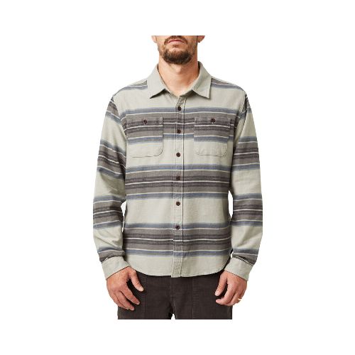 Camisa ML Katin Sierra Flannel Beige — La Isla / RACKS LTDA