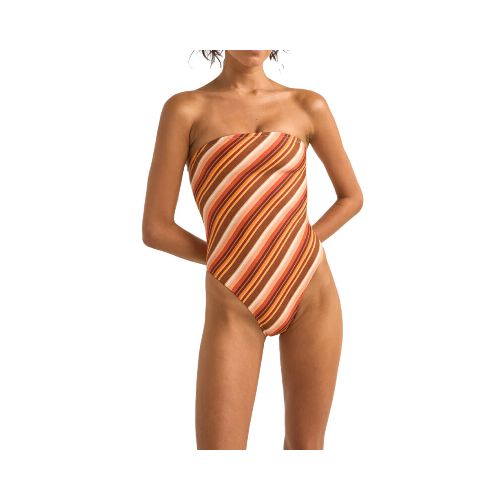 Bikini Rhythm Chica Stripe Strapless One Piece — La Isla / RACKS LTDA