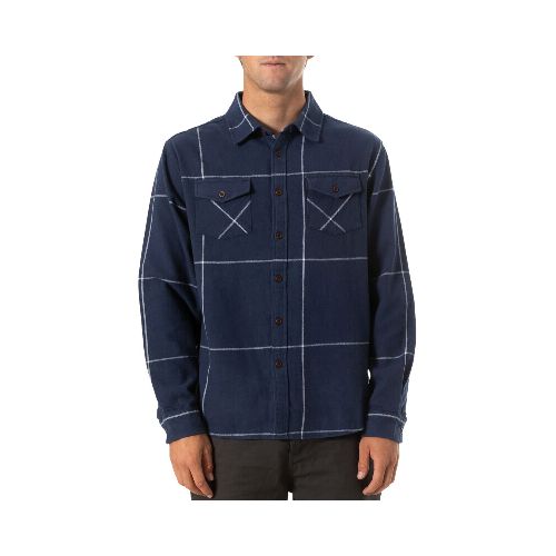 Camisa ML Katin Monty Flannel Azul — La Isla / RACKS LTDA