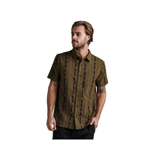 Camisa Roark Journey Ss Woven - Verde — La Isla / RACKS LTDA