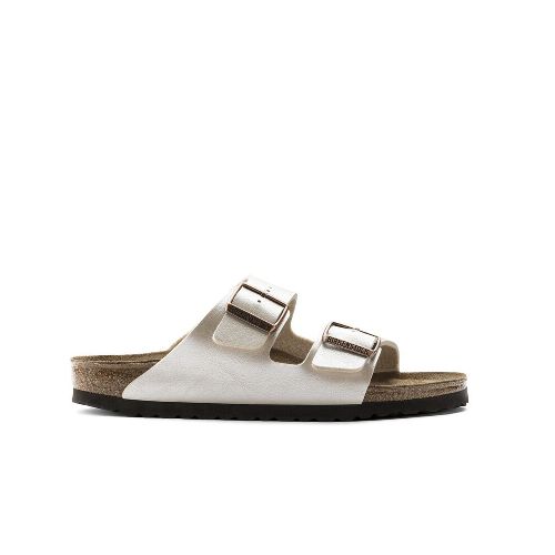 Sandalias Birkenstock Arizona Bf Graceful Pearl White — La Isla / RACKS LTDA