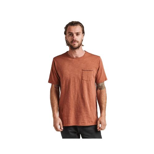 Remera Roark Well Worn Midweight Organic - Naranja — La Isla / RACKS LTDA