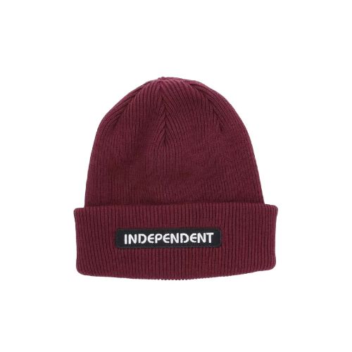 Gorro Lana Independent Vira Groundwork - Bordeaux — La Isla / RACKS LTDA