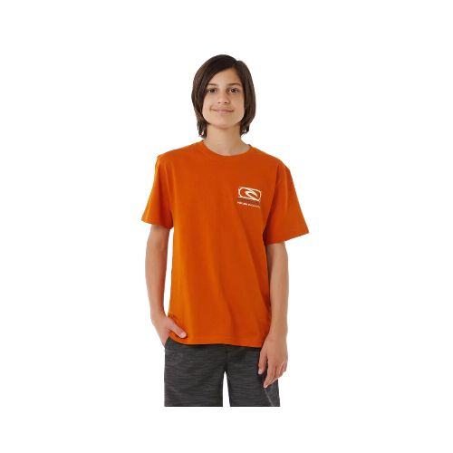 Remera Rip Curl Future Evolution Logo Tee - Naranja — La Isla / RACKS LTDA