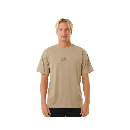 Remera Rip Curl Pill Icon Tee - Beige — La Isla / RACKS LTDA