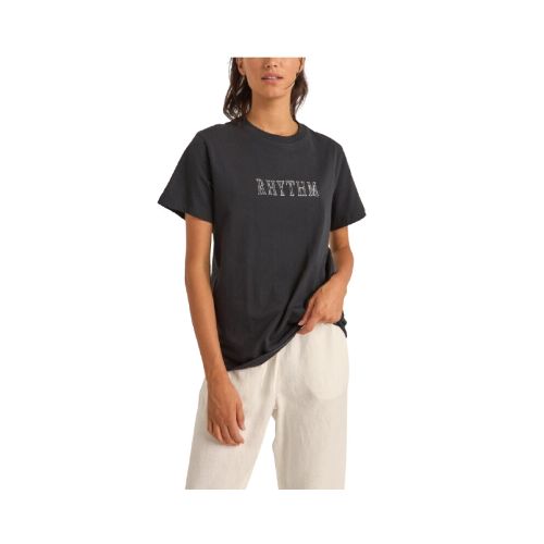 Remera Rhythm Flagship Boyfriend - Negro — La Isla / RACKS LTDA