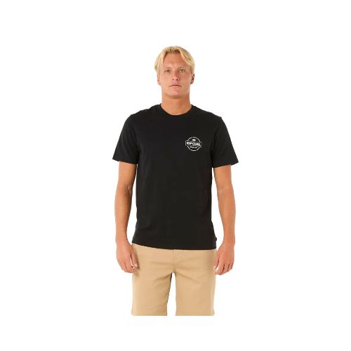 Remera Rip Curl Staple Tee - Negro — La Isla / RACKS LTDA