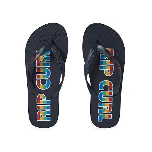 Ojotas Rip Curl Icons - Negro/Rojo — La Isla / RACKS LTDA