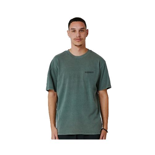 Remera Former Crux Scratch Verde — La Isla / RACKS LTDA