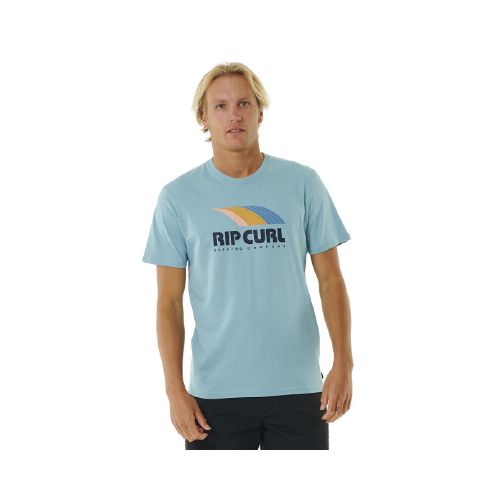 Remera MC Rip Curl Surf Revival Cruise - Celeste — La Isla / RACKS LTDA