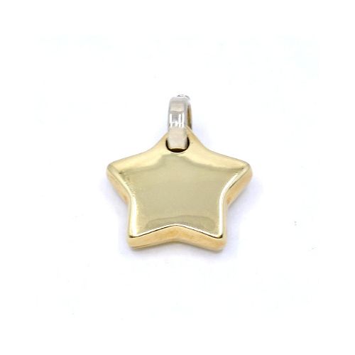 Dije en Oro 18 K Forma De Estrella — Facello Joyeros