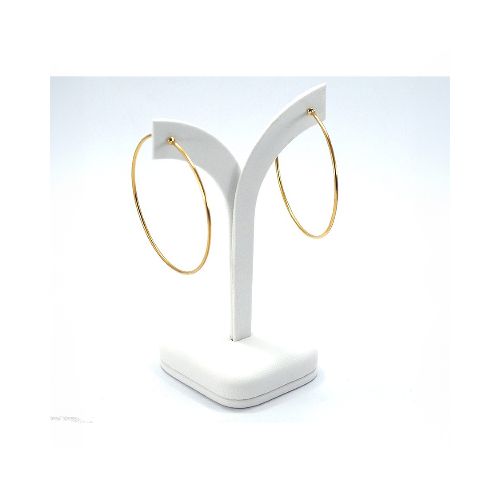 Aros En Oro 18 K , 5 Cms De Diametro — Facello Joyeros