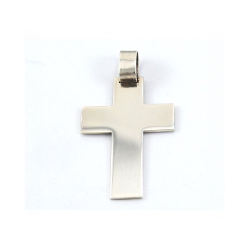 Cruz De Plata 925 — Facello Joyeros