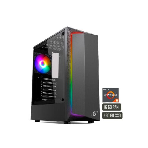 PC Gamer Ryzen 5 5600G 16GB 512GB Negra