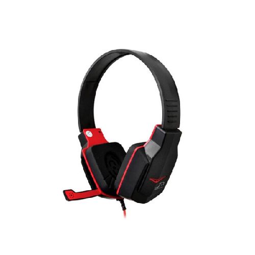 Auricular Gamer P2 Multilaser PH073 red/ black 2/3.5mm