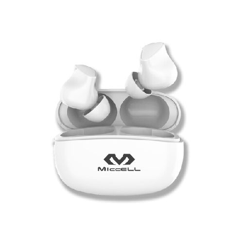 Auriculares Miccell Inalámbricos BT 5.1 c/ base de carga