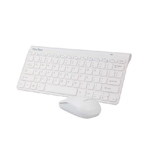 Combo Teclado+ Mouse Inálambrico Mini 4000 Blanco