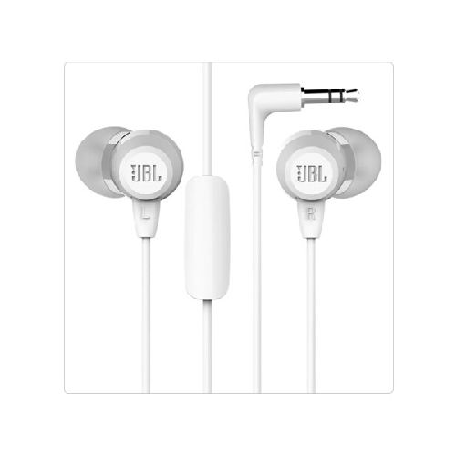 Auricular JBL In-Ear C50HI 3.5mm blanco