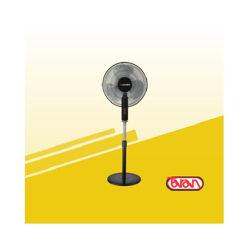 VENTILADOR DE PIE JAMES VP 170 BK – Negro