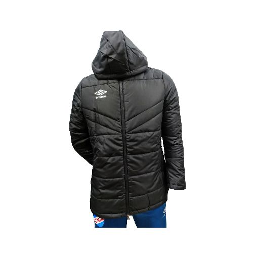 Campera Parka Umbro Hombre New U-Classic Negro Blanco - S/C — Menpi