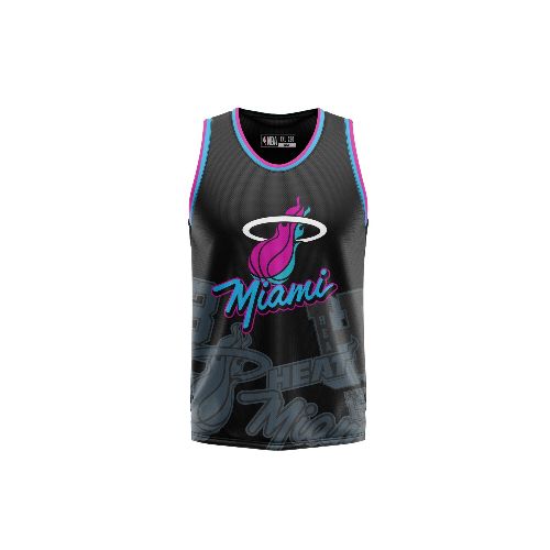 Musculosa Nba Hombre Tank M Heat NBATT523207-BK1 - S/C — Menpi