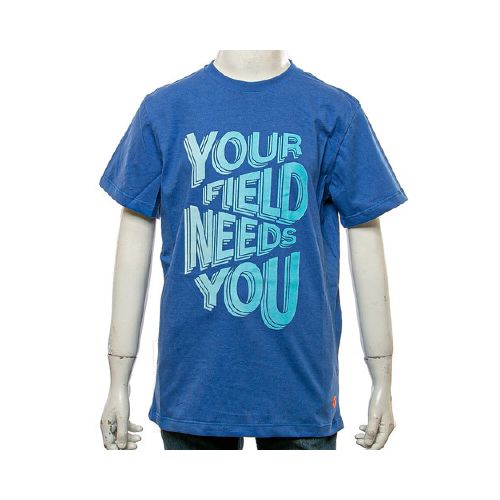 Remera Topper Moda Niño Your Field Azul Galo - S/C — Menpi