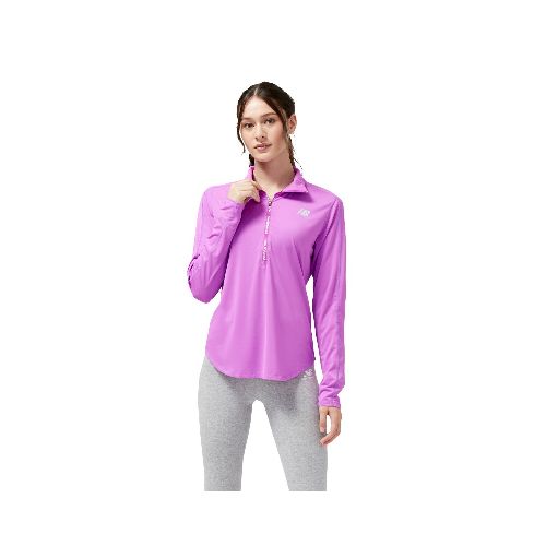 Buzo New Balance Running Dama Accelerate Half Zip - S/C — Menpi