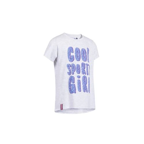 Remera Topper moda niña GTG - MC - SPORTY GIRL gris melange zn - S/C — Menpi