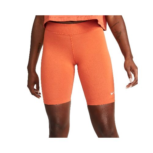 Calza Biker Nike Moda Dama Orange - S/C — Menpi