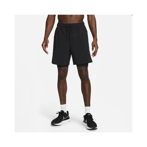 Short Nike Training Hombre Df Unlimited 7in 2in1 Black/Black - S/C — Menpi