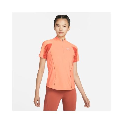 Remera Nike Running Dama Df Air SS HZ Top Orange - S/C — Menpi