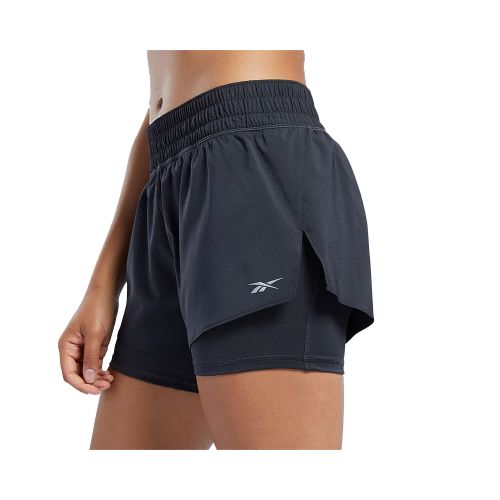 Short Reebok Running Dama 2-In-1 C: Black - S/C — Menpi