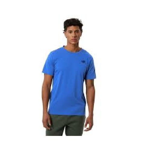 Remera New Balance Running Hombre Heathertech Tee Blue - S/C — Menpi