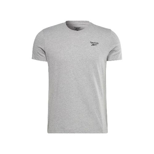 Remera Reebok Training Hombre RI Left Chest Logo Tee Mgreyh - S/C — Menpi