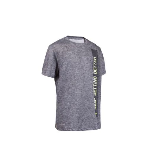 Remera Topper Training Niño Gris Melange med - S/C — Menpi