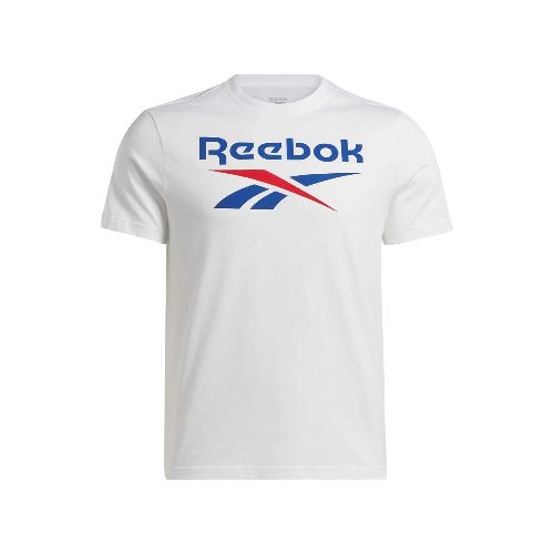 Remera Reebok Moda Hombre Identity Staked Logo - S/C — Menpi