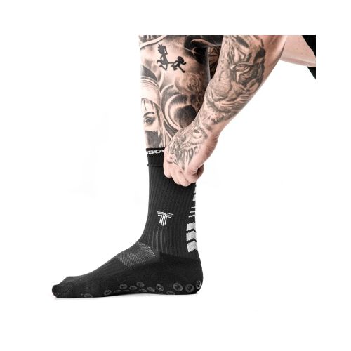 Medias Tiffosi Futbol Hombre Antileslizante Negro - S/C — Menpi