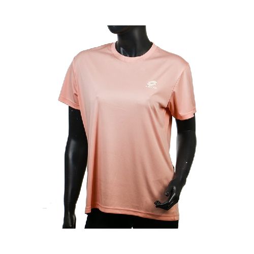 Remera Lotto Running Dama Dri-Fit Salmon - S/C — Menpi